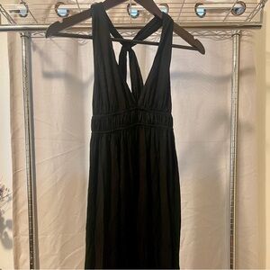 Lush Black Tank Dress